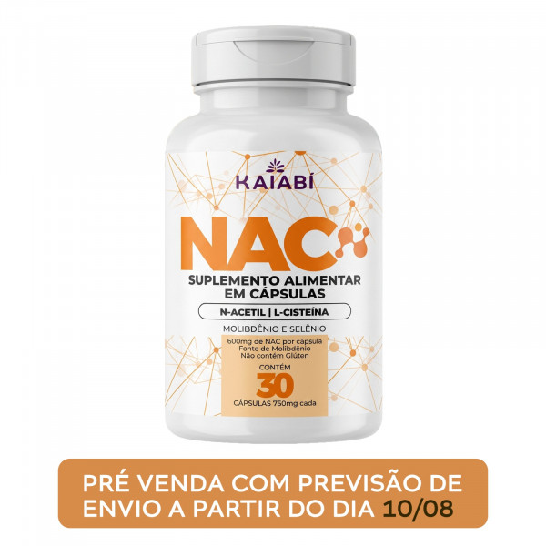 NAC Suplemento Alimentar em Cápsulas