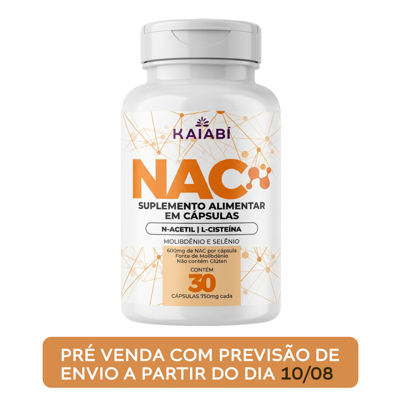 NAC Suplemento Alimentar em Cápsulas
