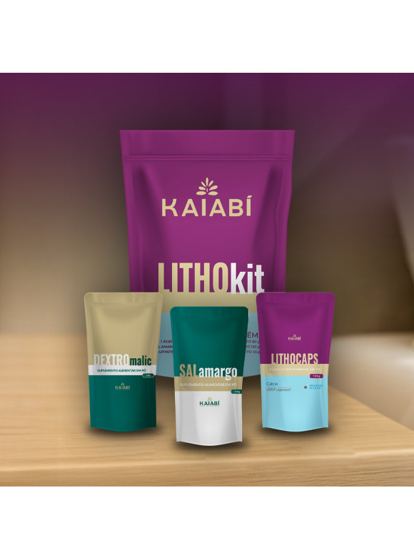 LithoKit Embalagem econômica.