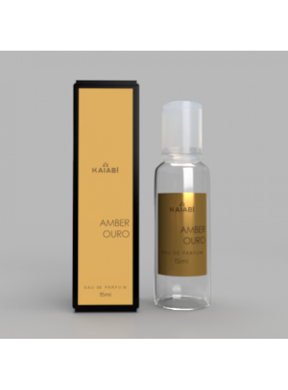 Perfume Árabe Unissex Amber Ouro 15ML.