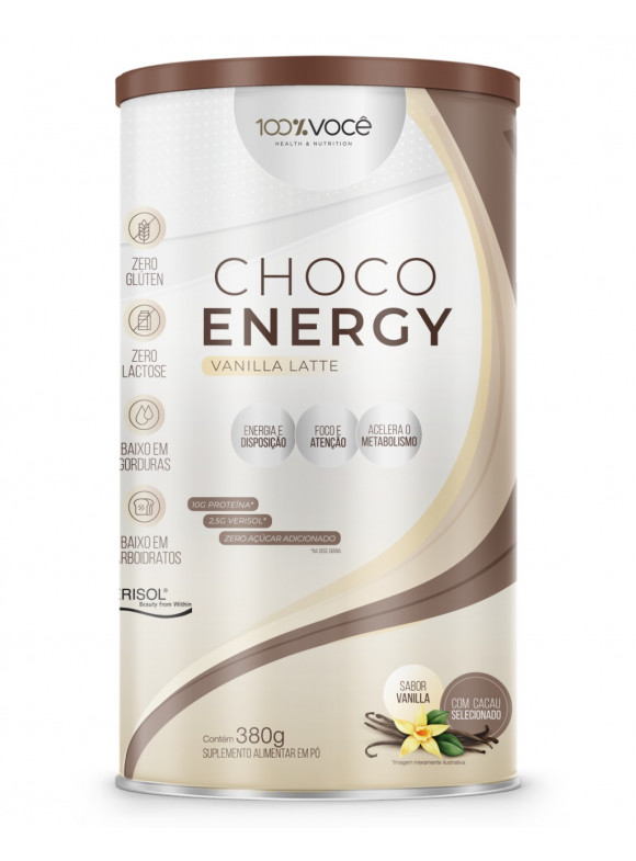 Choco Energy Sabor Vanilla 380 gramas