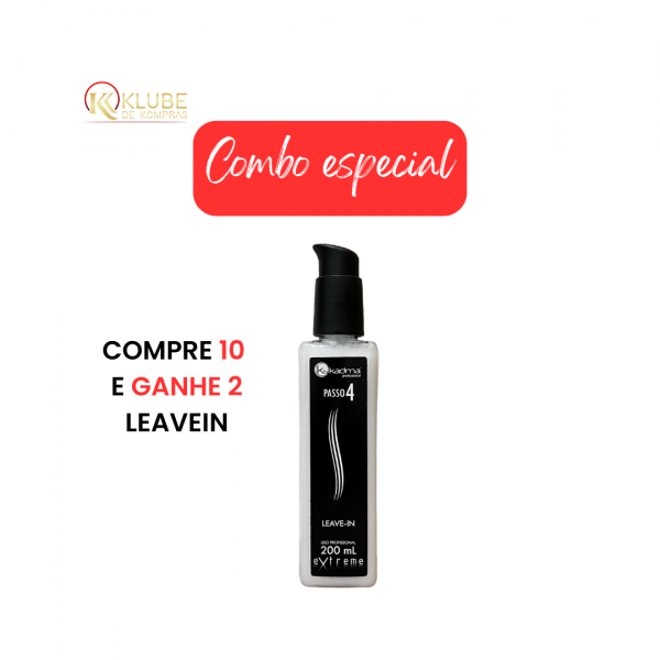 Combo Especial: Leave-in Extreme 200ml - Compre 10 Leve 12
