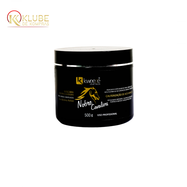 Máscara Reestruturadora Nobre Cavaliers 500g com Biotina