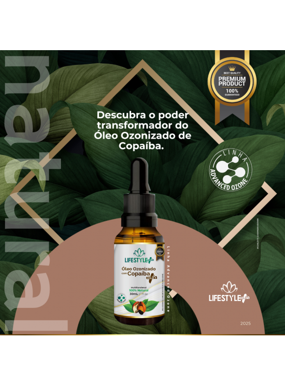 ÓLEO OZONIZADO COM COPAÍBA MAIS