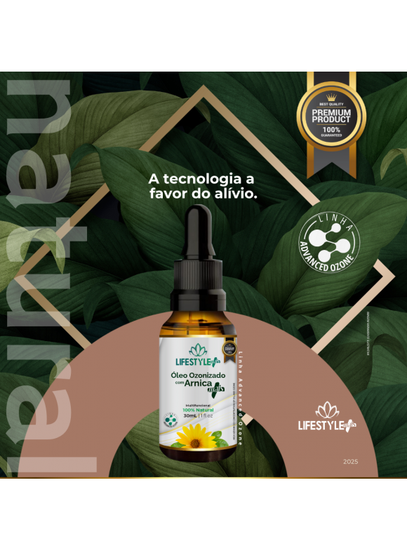 ÓLEO OZONIZADO COM ARNICA MAIS