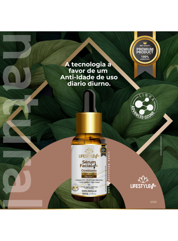 SÉRUM FACIAL OZONIZADO MAIS DIA 