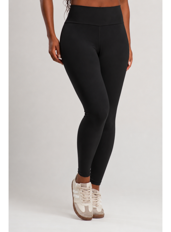 FTS - CALÇA LEGGING BÁSICA PRETO