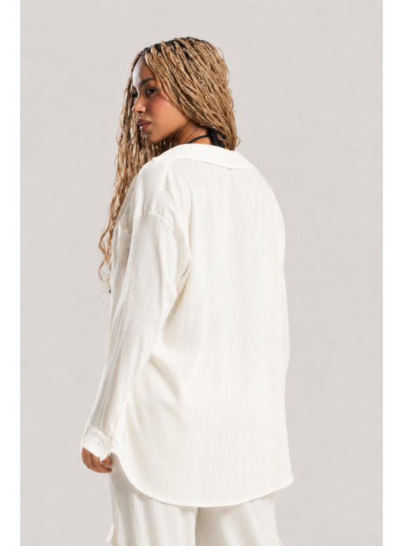 BUZIANA - CAMISA BEACH BOLSO OFF