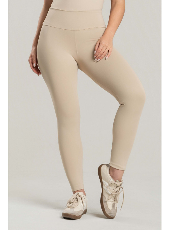 FTS - CALÇA LEGGING BÁSICA MELANINA VANILA