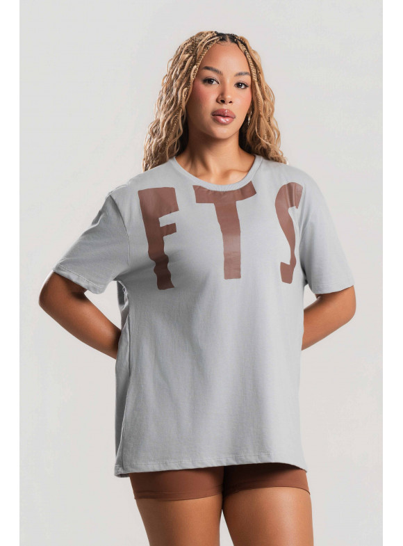 FTS - T-SHIRT ENTER THE GAME CINZA