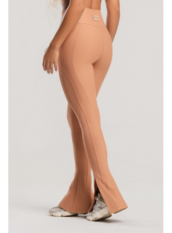 FTS - CALÇA BAILARINA PESPONTO MOCHA MOUSSE