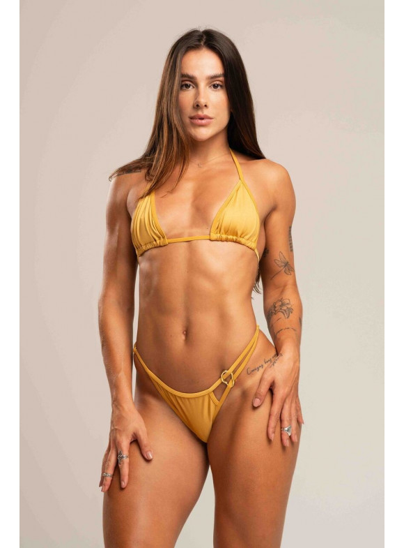 LUIZA CALDI - CONJUNTO CORTININHA MUSA DOURADO