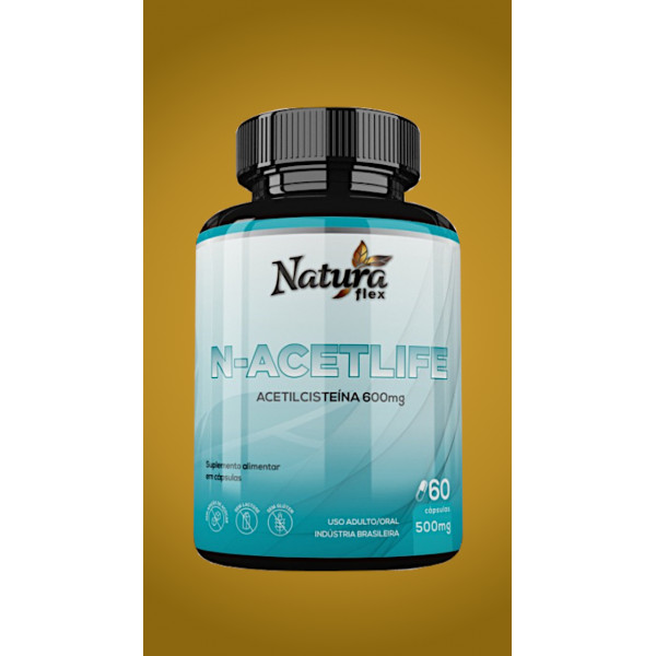 N-Acetlife - Acetilcisteína 60 cápsulas