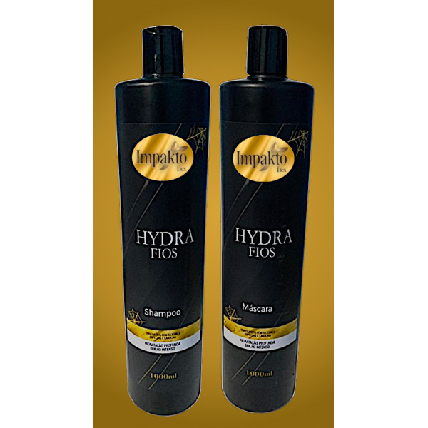 Kit Capilar Hydra Fios 1.000 ml - Shampoo, Máscara