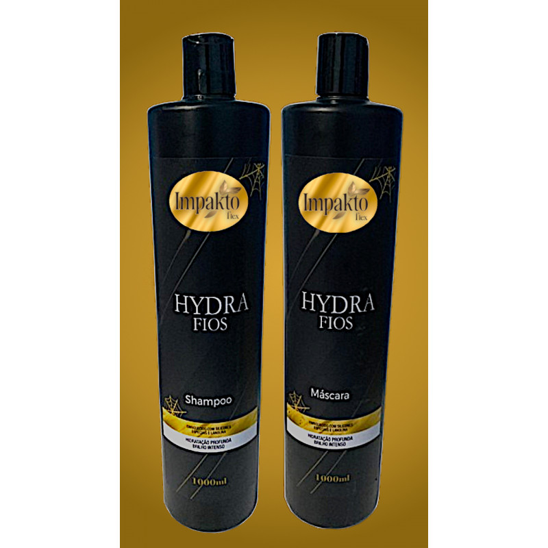 Kit Capilar Hydra Fios 1.000 ml - Shampoo, Máscara