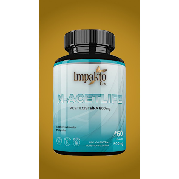 N-Acetlife - NAC - Acetilcisteína 60 cápsulas