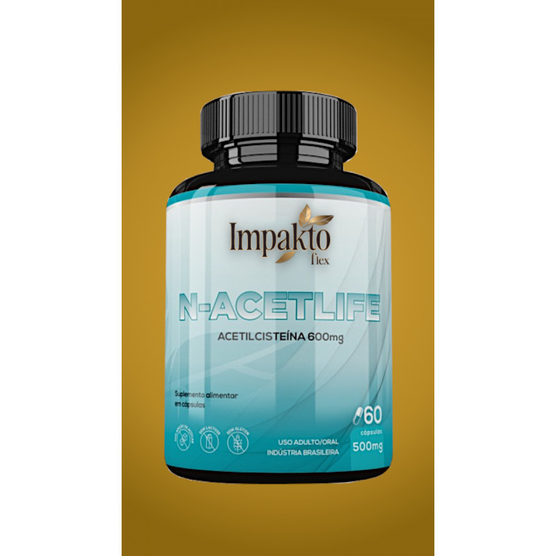 N-Acetlife - NAC - Acetilcisteína 60 cápsulas