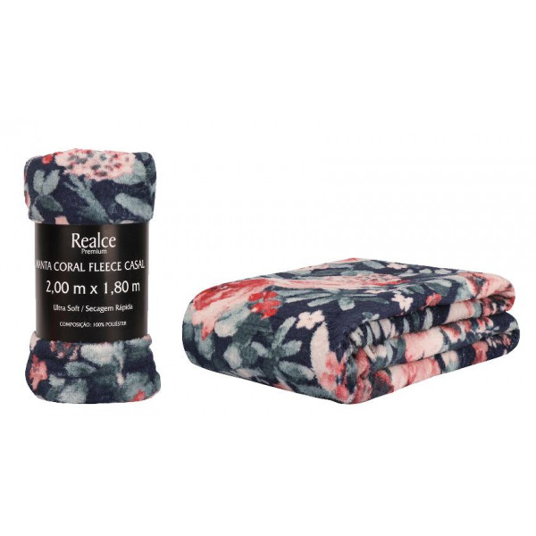 Manta Microfibra Sultan Casal Micro Realce Premium 200x180 cm