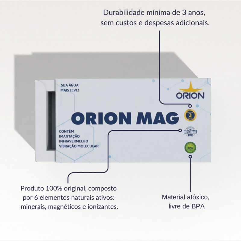 Orion Mag - Energizador e Ionizador 