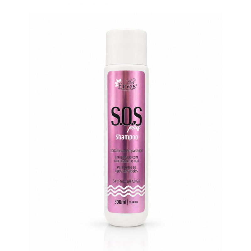 Shampoo SOS Plus – Home Care de 300g