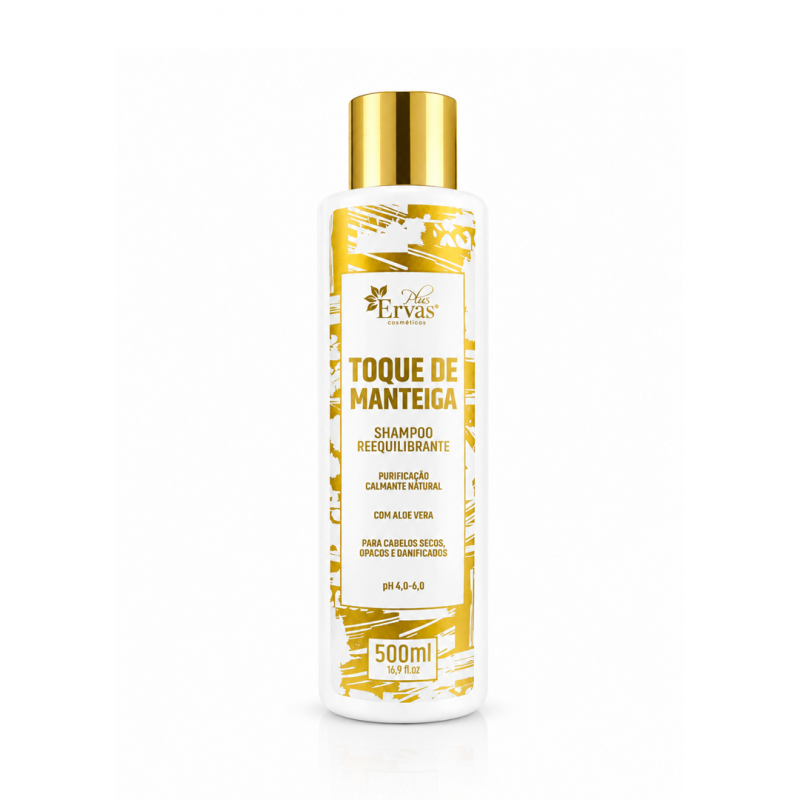  Shampoo Toque de Manteiga - Home Care de 500ml