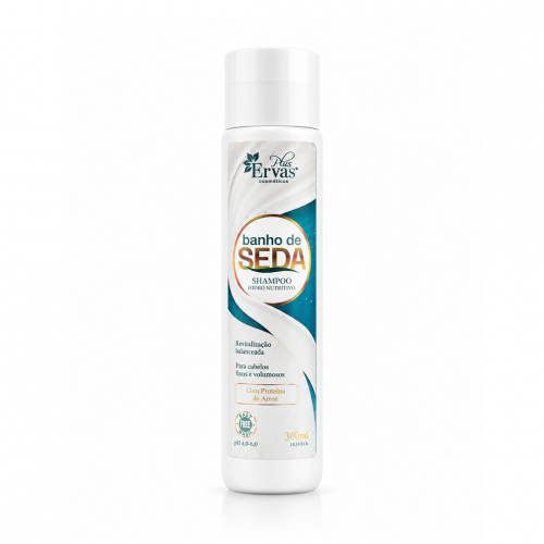Shampoo Fortalecedor 300ml Banho de Seda - Home Care