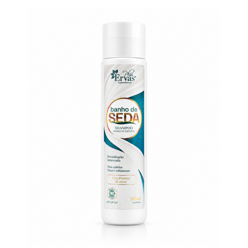 Shampoo Fortalecedor 300ml Banho de Seda - Home Care