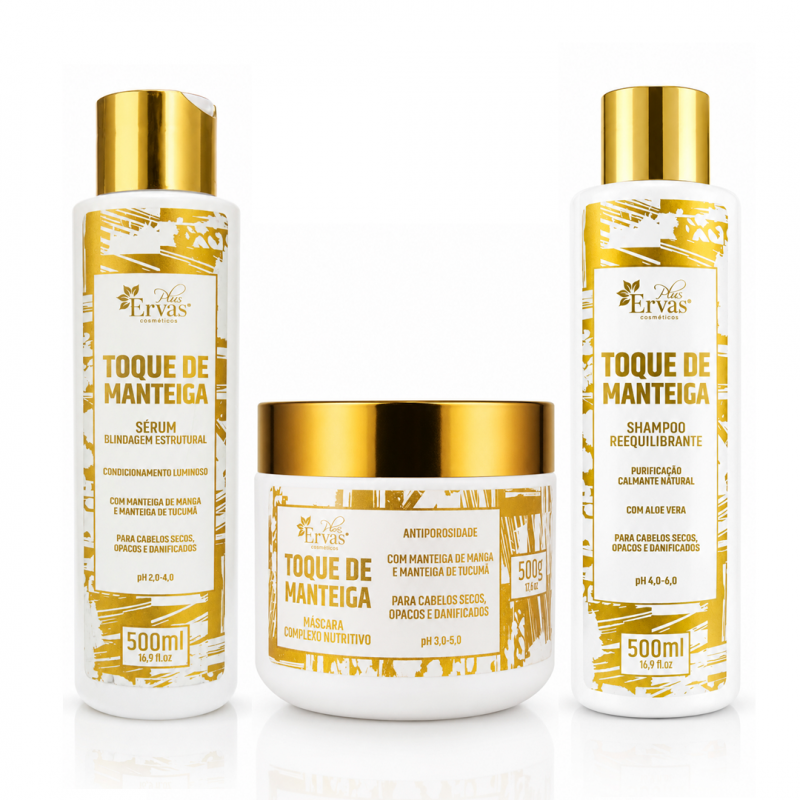 Kit Toque de Manteiga - Home Care 500ml