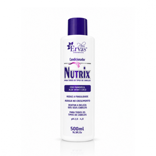 Condicionador Nutrix de 500ml com pH 2,5-3,5