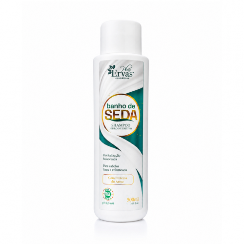 Shampoo Fortalecedor 500ml Banho de Seda - Home Care
