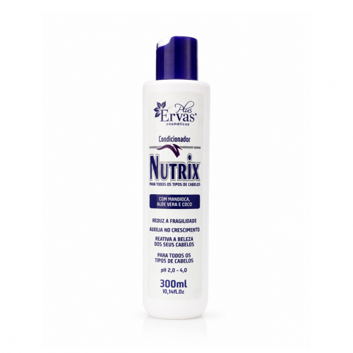 Condicionador Nutrix de 300ml com pH 2,5-3,5