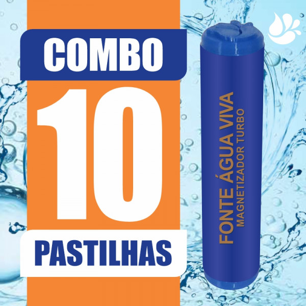 Combo com 10 Pastilhas