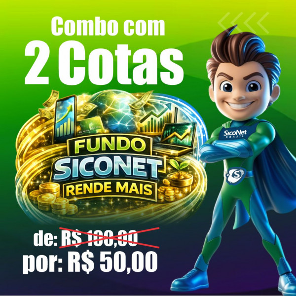 Combo com 2 Cotas SicoNet