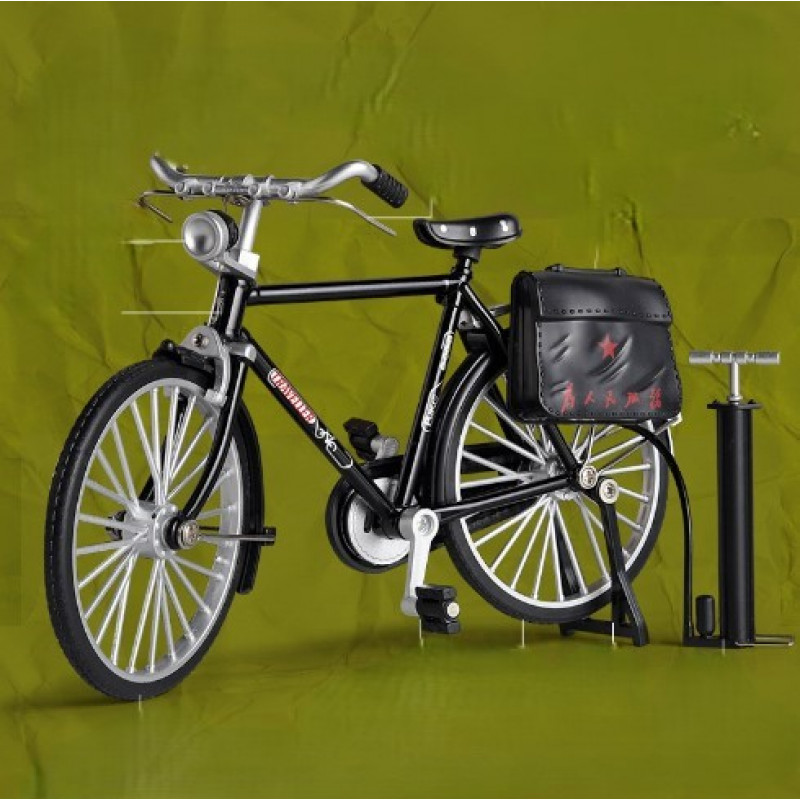 Miniatura de Bicicleta Retrô - Clássica e Elegante