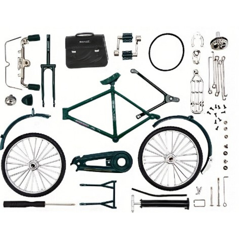 Miniatura de Bicicleta Retrô - Clássica e Elegante