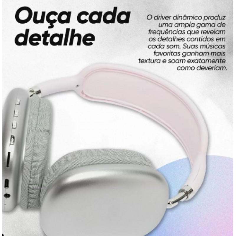 Headphone Bluetooth Air P9 Max