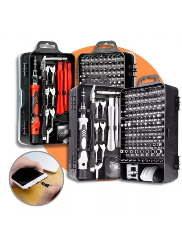 Kit Chave De Precisão 117 Peças Celular Notebook Pc
