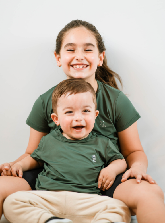 20250032 - Camiseta Infantil Unissex Verde Cacto