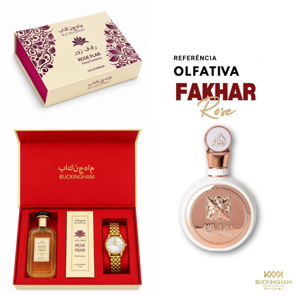Kit Luxo Rose Fakar