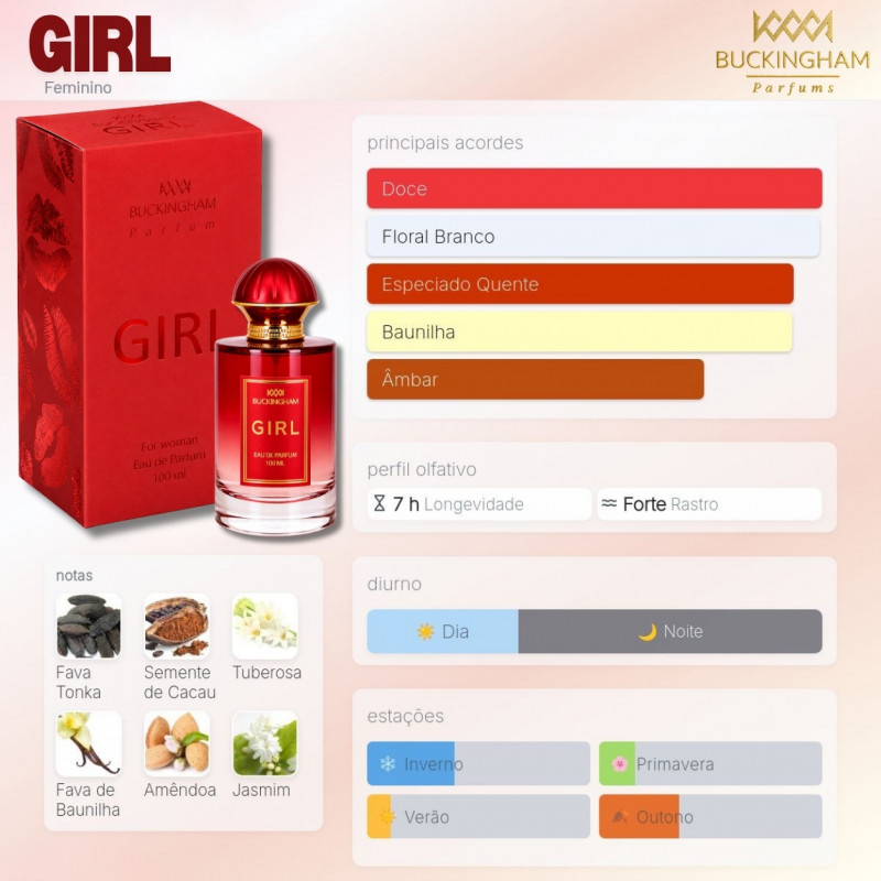 Perfume Girl 100ml Edição Especial