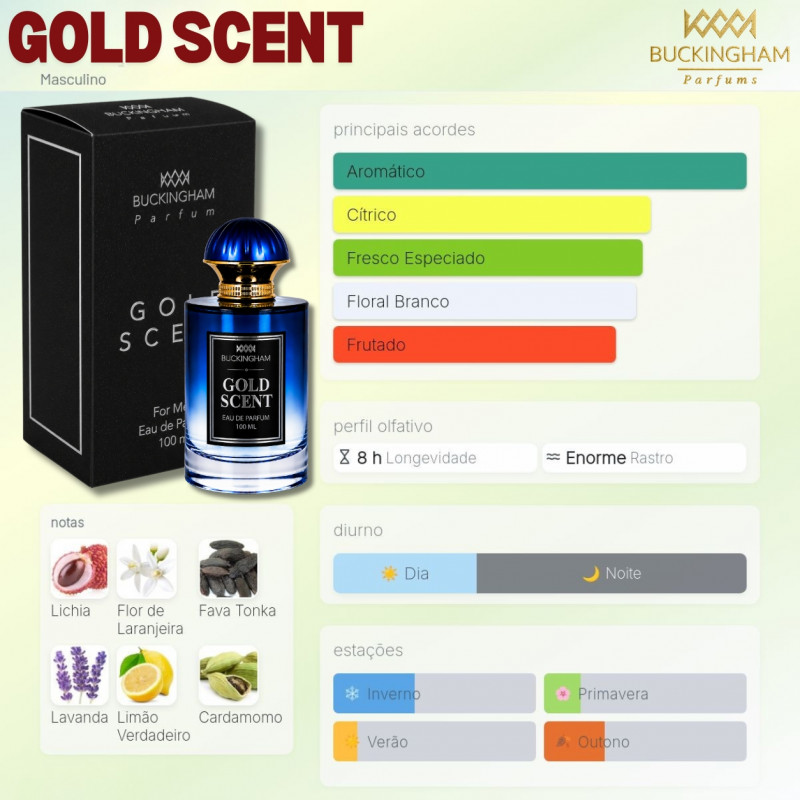 Perfume Gold Scent 100ml