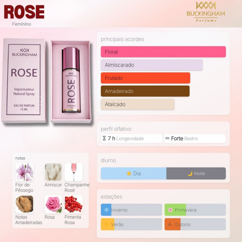 Perfume F Rose 15Ml