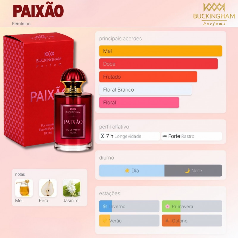 Perfume Paixão 100ml