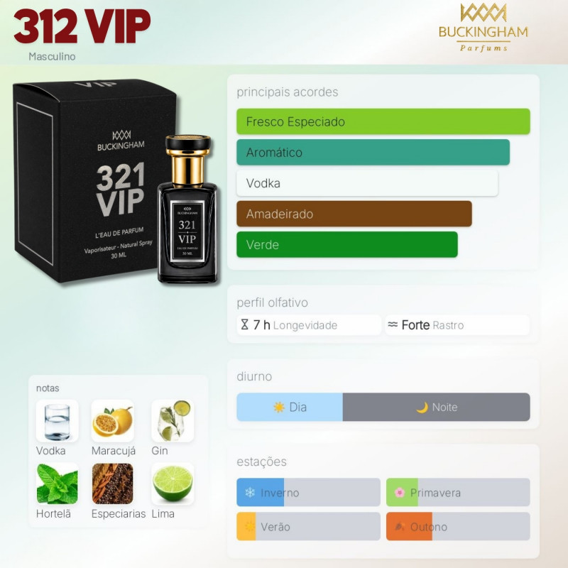 PERFUME 30ML 321 vip Men
