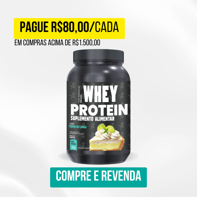 Whey Protein Torta de Limão