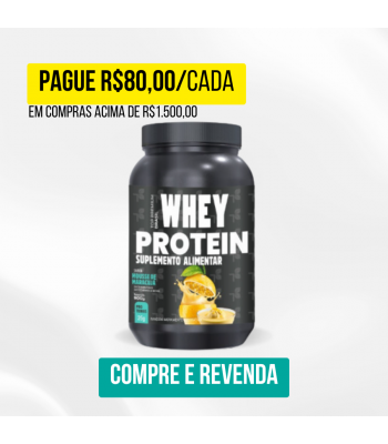 Whey Protein Mousse de Maracujá