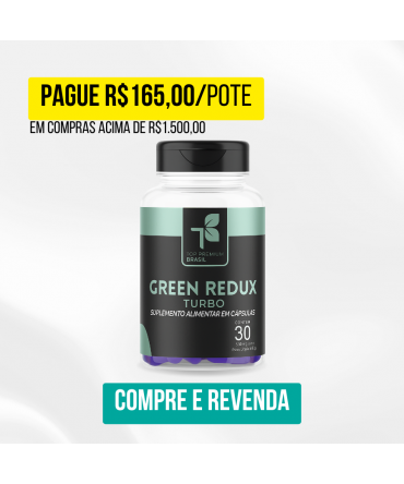 Green Redux Turbo - 30 cápsulas