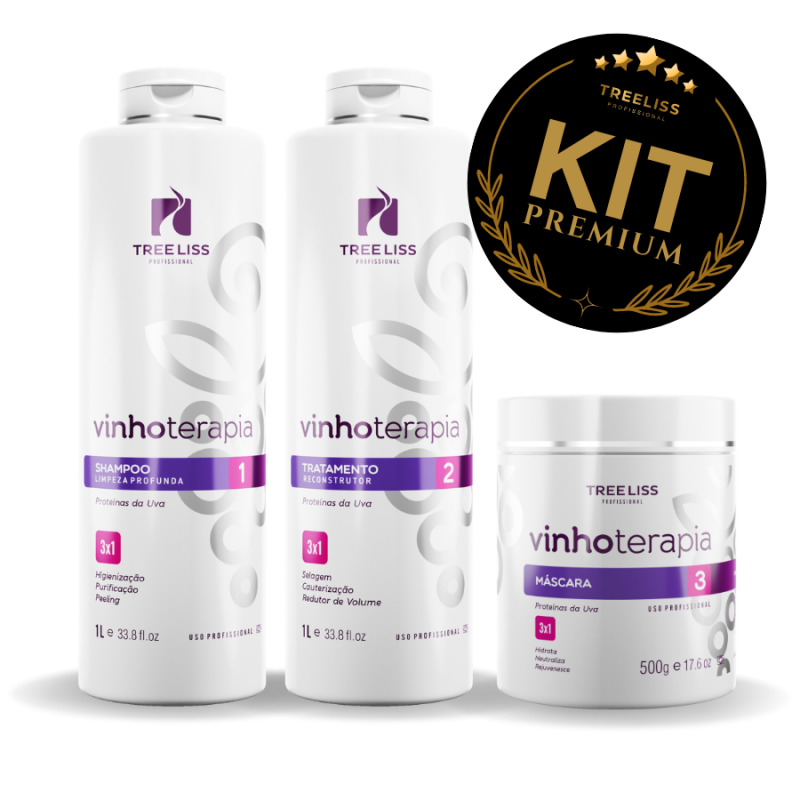 Kit Vinhoterapia 3Pç