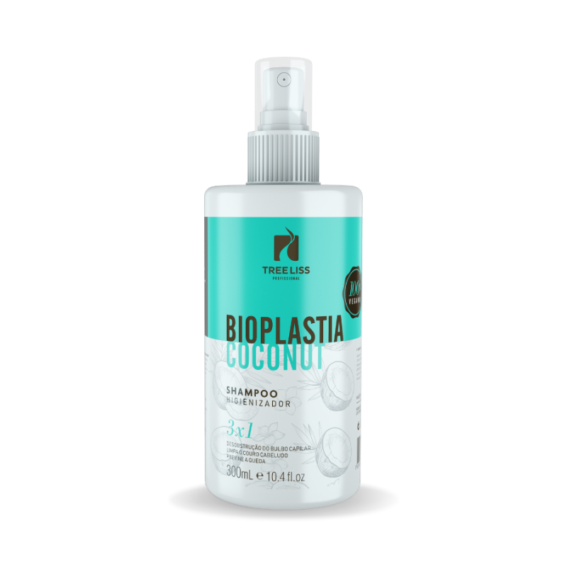 Shampoo Higienizador Coconut 250 Ml
