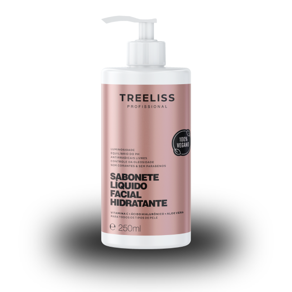 Sabonete Líquido Facial Hidratante 250ml Treeliss